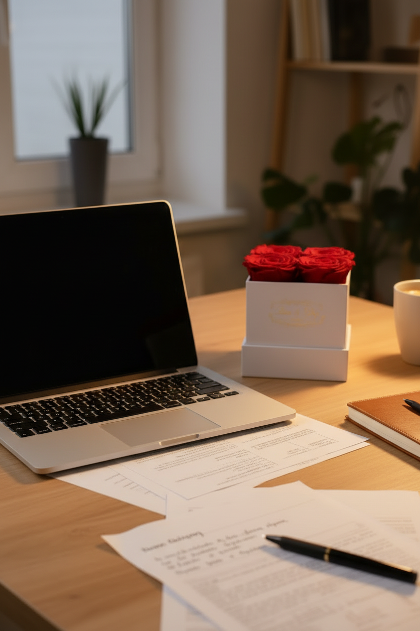 4  Red Square White Box