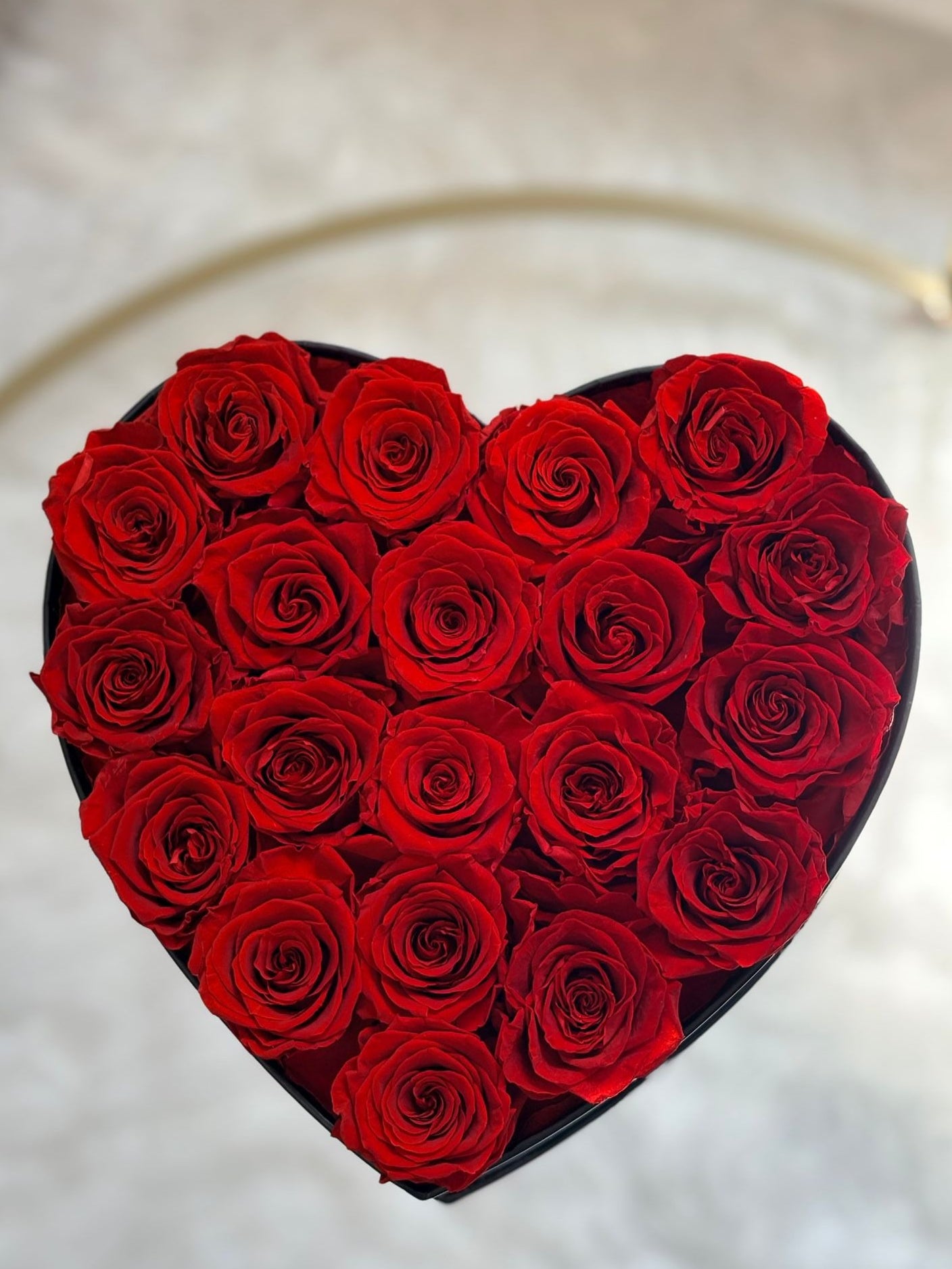 20 Red Heart Black Box