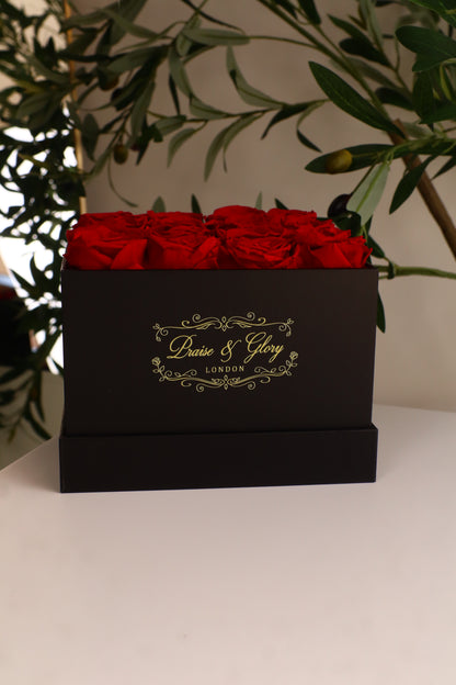 16 Red Square Black Box